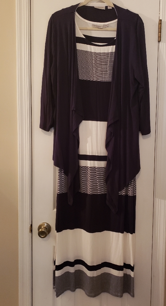 Maxi dress & jacket set